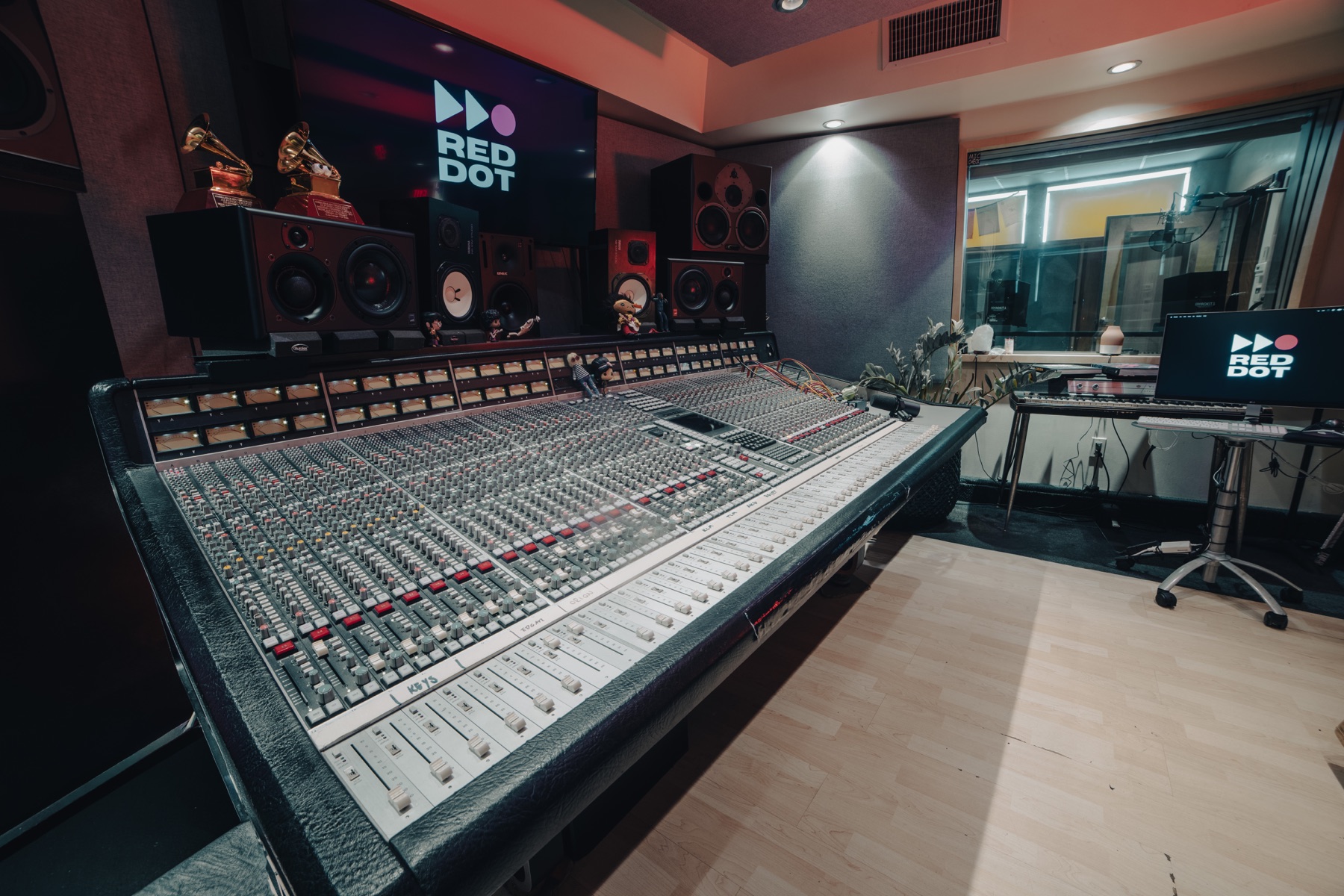 Mixing console